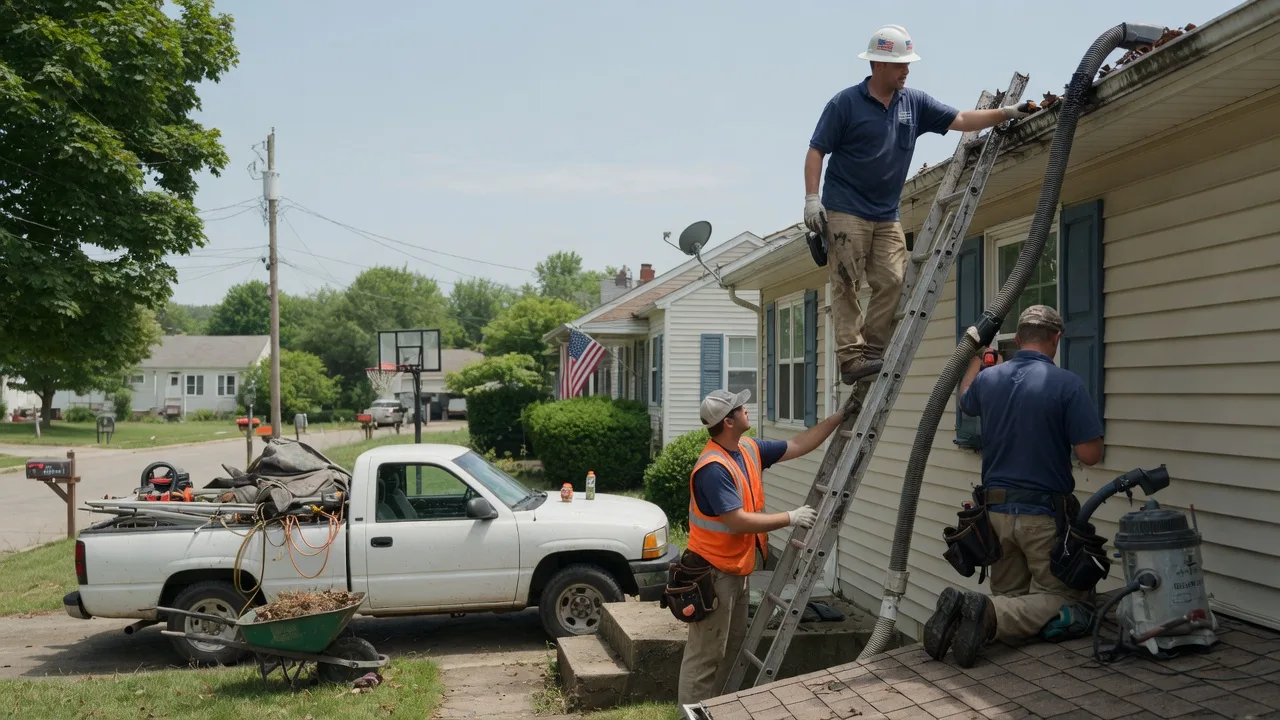 Gutter Installation in Shepardsville, IN near me